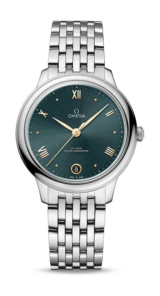 Omega De Villeprestigeco-Axial Master Chronometer 34 Mm Green