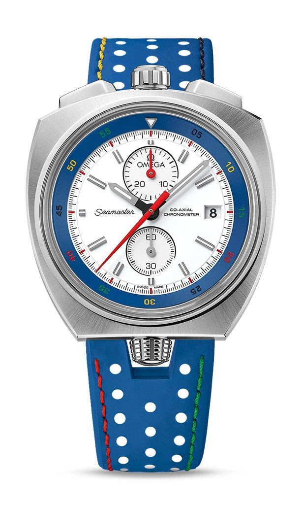 Omega Seamasterbullheadco-Axial Chronometer Chronograph 43 X 43 Mm"Rio 2016" Limited Edition White