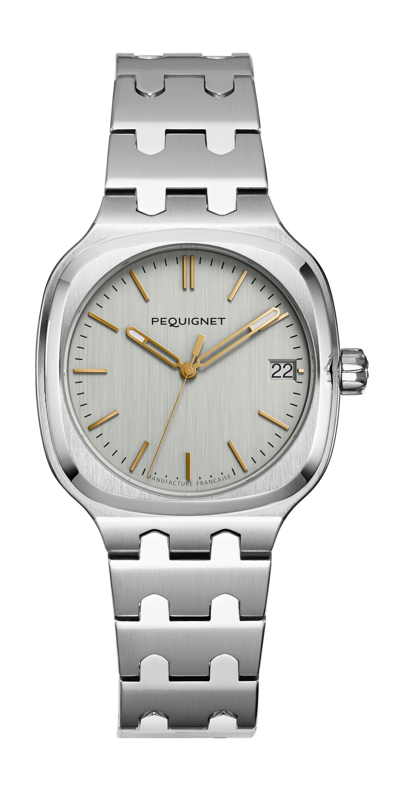 Pequignet Concorde Silver Gold Index Silver