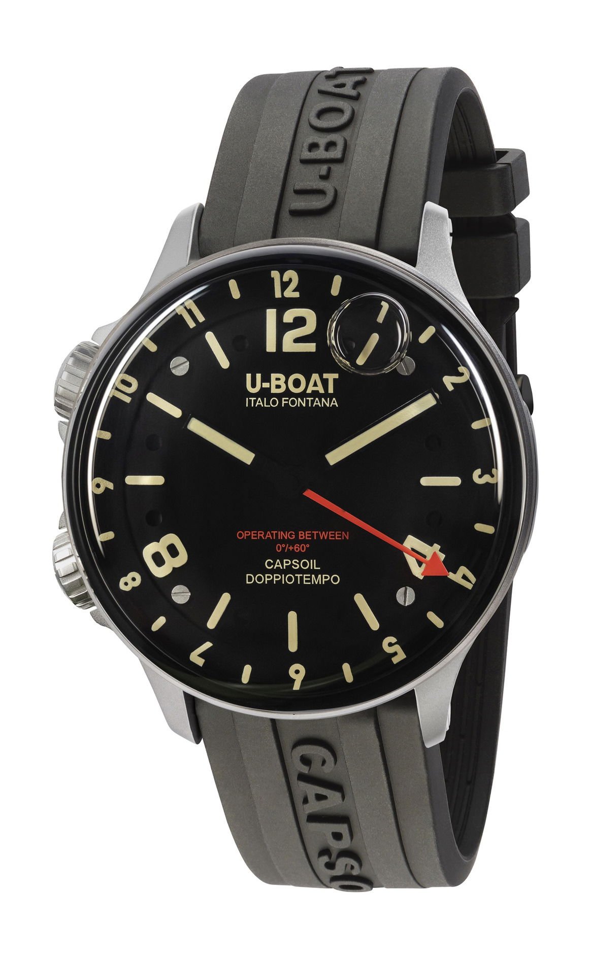 U-Boat Capsoil Doppiotempo 45 Ss Black