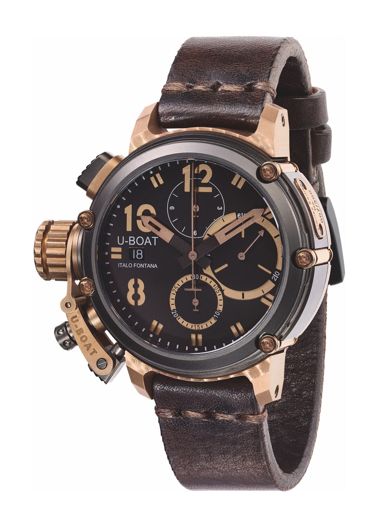 U-Boat Chimera 43Mm B And B Chrono Black