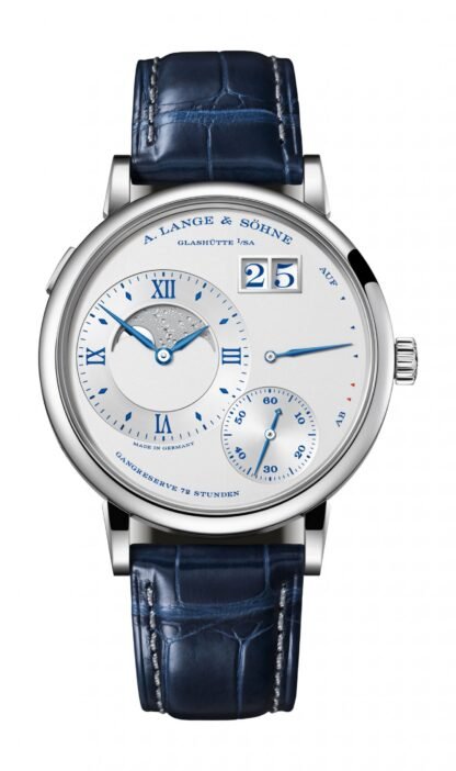A. Lange & Söhne Grand Lange 1 Moon Phase “25Th Anniversary” Silver