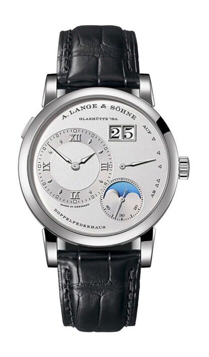 A. Lange & Söhne Lange 1 Moon Phase Silver