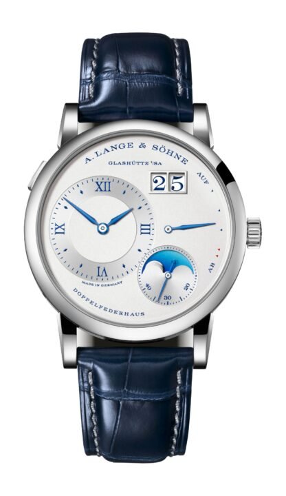 A. Lange & Söhne Lange 1 Moon Phase “25Th Anniversary” Silver