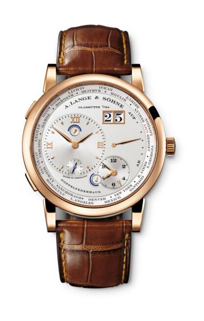A. Lange & Söhne Lange 1 Time Zone Silver