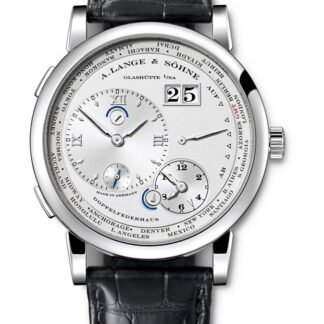 A. Lange & Söhne Lange 1 Time Zone Silver