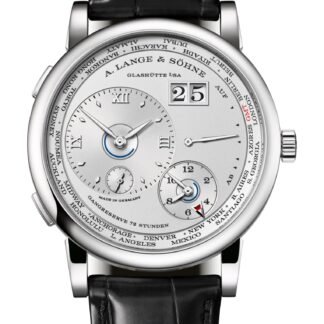 A. Lange & Söhne Lange 1 Time Zone Silver