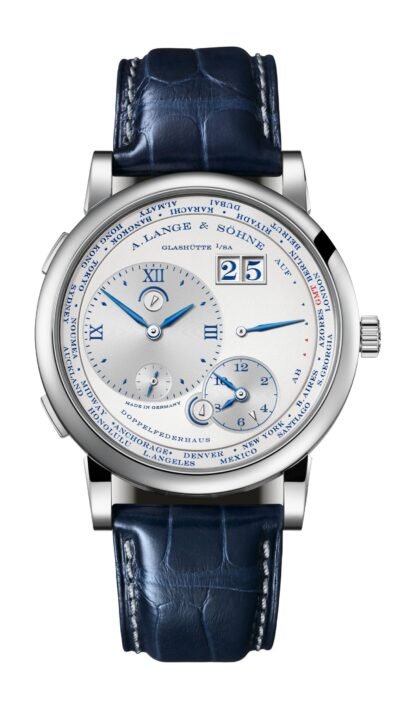 A. Lange & Söhne Lange 1 Time Zone “25Th Anniversary” Silver