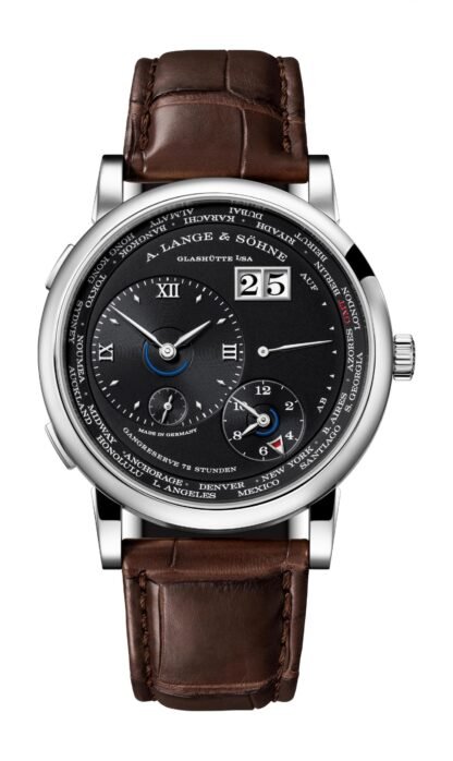 A. Lange & Söhne Lange 1 Time Zone Black