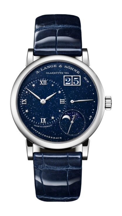 A. Lange & Söhne Little Lange 1 Moon Phase Artistic Dial, Blue