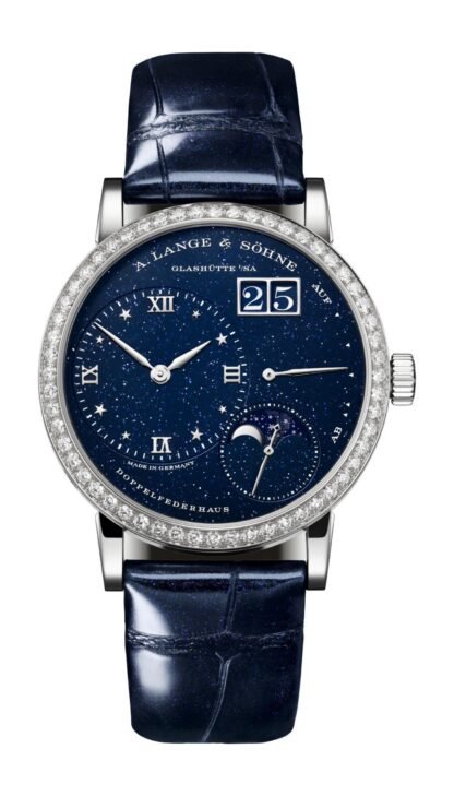 A. Lange & Söhne Little Lange 1 Moon Phase Artistic Dial, Blue