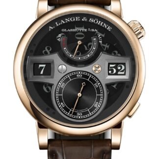 A. Lange & Söhne Zeitwerk Honey Gold “Lumen” Black