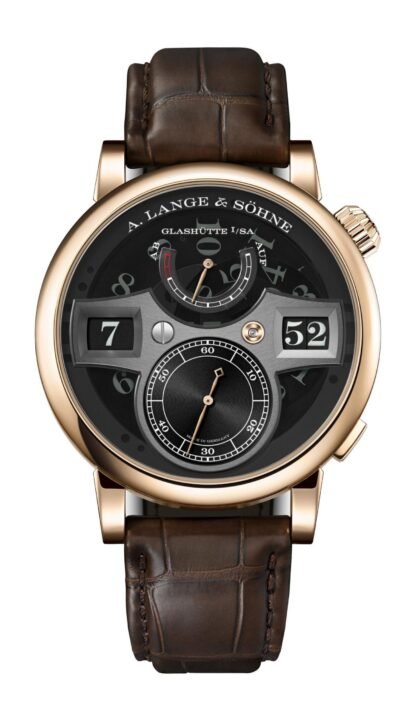 A. Lange & Söhne Zeitwerk Honey Gold “Lumen” Black