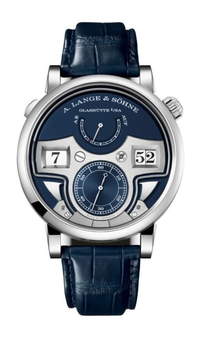 A. Lange & Söhne Zeitwerk Minute Repeater Blue