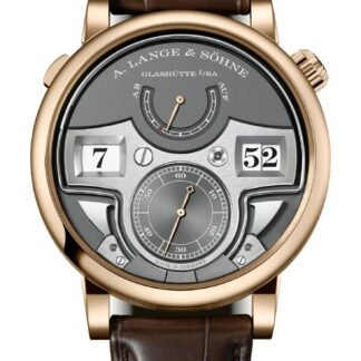 A. Lange & Söhne Zeitwerk Minute Repeater Honeygold Gray, Silver