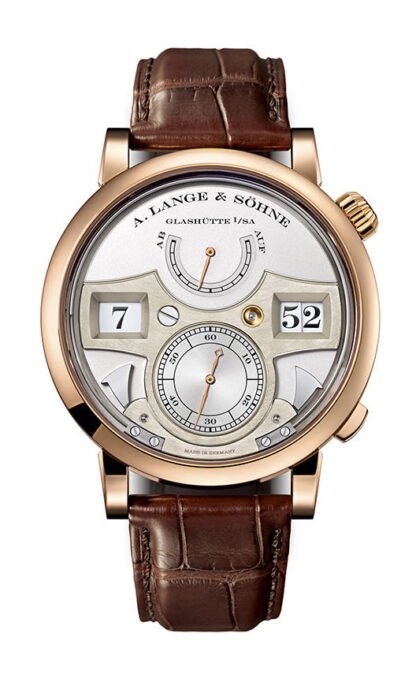 A. Lange & Söhne Zeitwerk Striking Time Silver