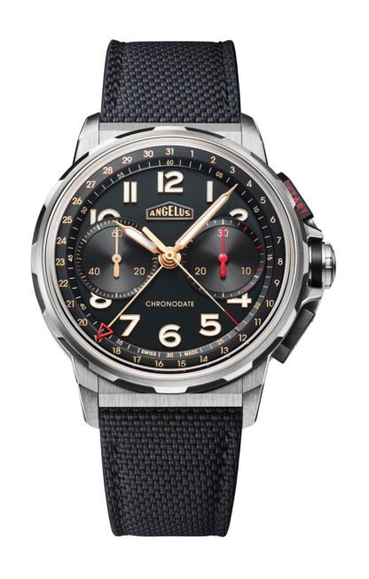 Angelus Chronodate Titanium Black