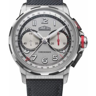 Angelus Chronodate Titanium White Silver