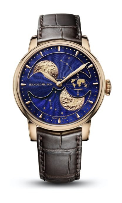Arnold & Son Perpetual Double Hemisphere Moon Blue