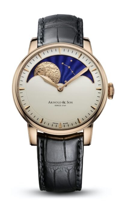 Arnold & Son Perpetual Moon Gold Cream White