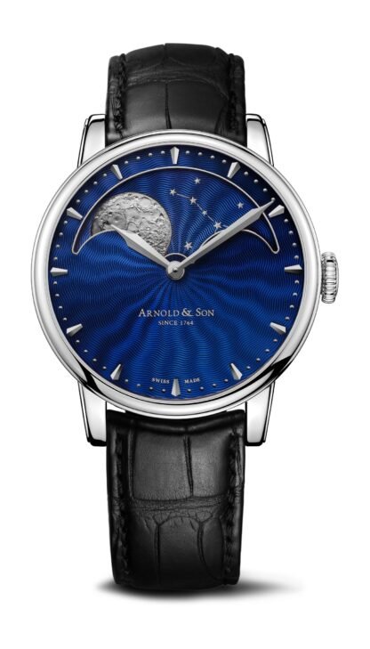 Arnold & Son Perpetual Moon Steel Blue