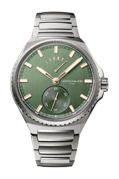 Arnold & Son Longitude Titanium Fern Green Green