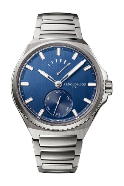 Arnold & Son Longitude Titanium Ocean Blue Blue