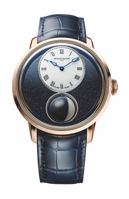 Arnold & Son Luna Magna Gold Blue
