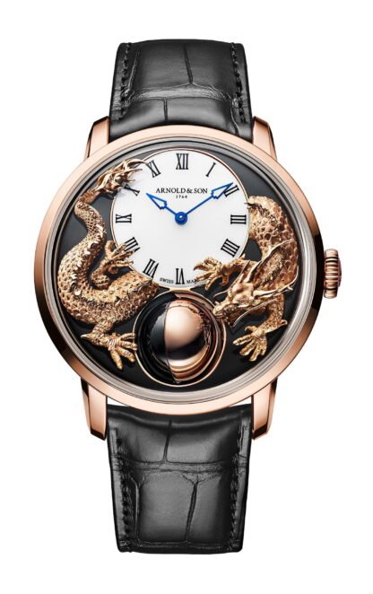 Arnold & Son Luna Magna Red Gold “Year Of The Dragon” Black, White