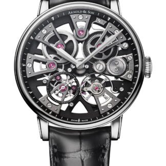 Arnold & Son Nebula 38 Steel Black