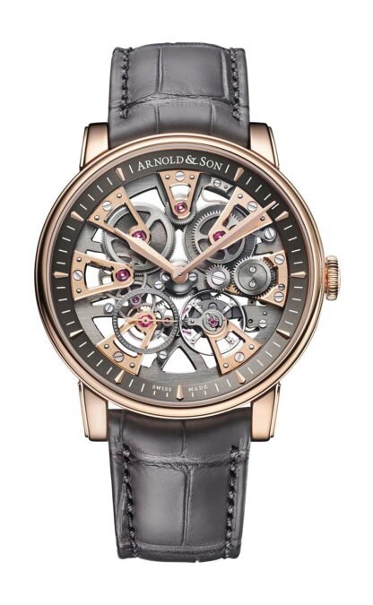 Arnold & Son Nebula 41.5 Red Gold Gray