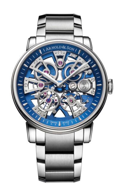 Arnold & Son Nebula 41.5 Steel Blue Blue