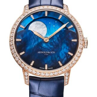 Arnold & Son Perpetual Moon 38 Red Gold Blue