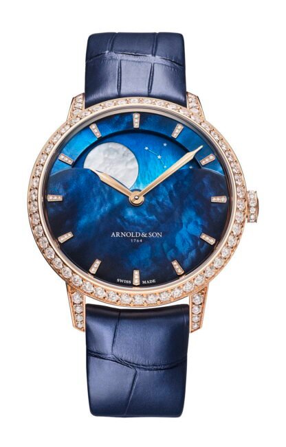 Arnold & Son Perpetual Moon 38 Red Gold Blue