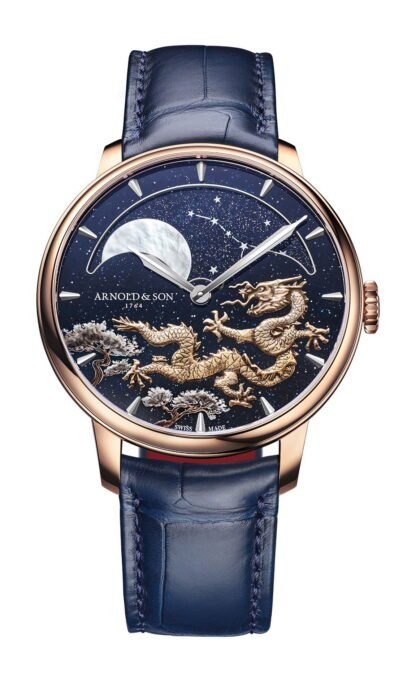 Arnold & Son Perpetual Moon 41.5 Red Gold “Year Of The Dragon” Blue