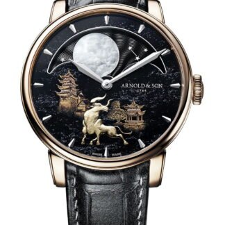 Arnold & Son Perpetual Moon “Year Of The Ox” Artistic Dial, Black