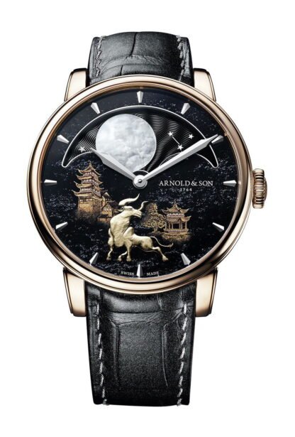 Arnold & Son Perpetual Moon “Year Of The Ox” Artistic Dial, Black