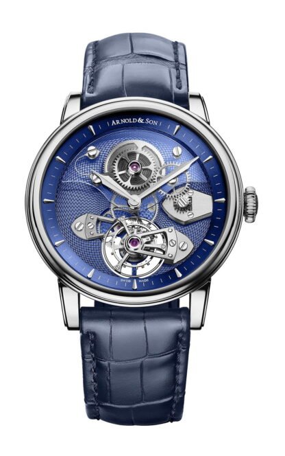 Arnold & Son Tourbillon Escapement Sapphire Blue