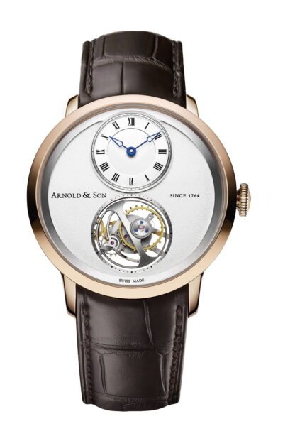 Arnold & Son Ultrathin Tourbillon Gold Xx Silver, White