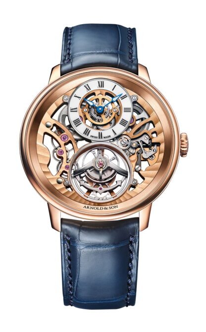 Arnold & Son Ultrathin Tourbillon Skeleton Red Gold