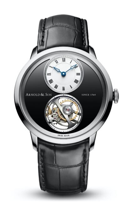 Arnold & Son Ultrathin Tourbillon Palladium Black, Silver
