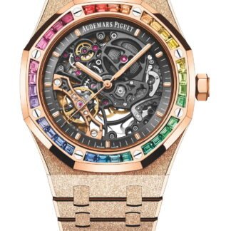 Audemars Piguet Royal Oak Frosted Gold Double Balance Wheel Openworked