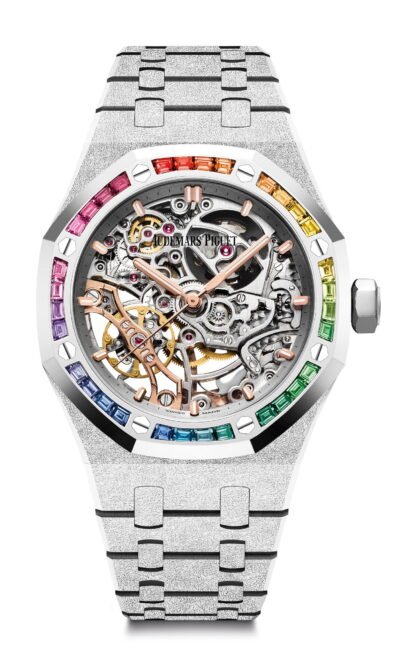 Audemars Piguet Royal Oak Frosted Gold Double Balance Wheel Openworked