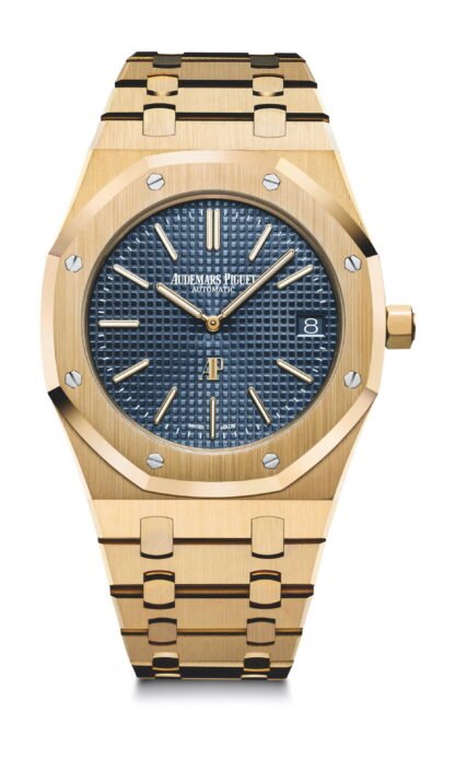 Audemars Piguet Royal Oak “Jumbo” Extra-Thin Blue