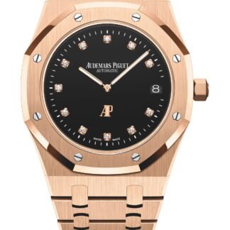 Audemars Piguet Royal Oak “Jumbo” Extra-Thin Black