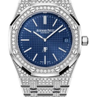 Audemars Piguet Royal Oak “Jumbo” Extra-Thin Blue