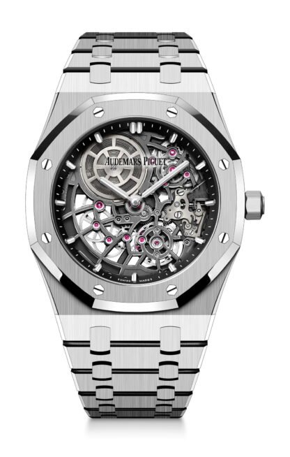 Audemars Piguet Royal Oak “Jumbo” Extra-Thin Openworked Black