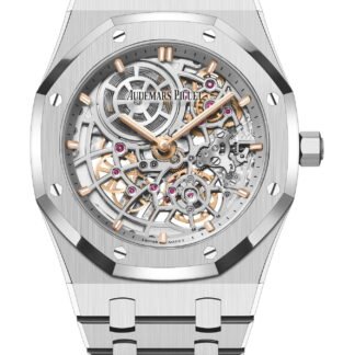 Audemars Piguet Royal Oak “Jumbo” Extra-Thin Openworked Gray