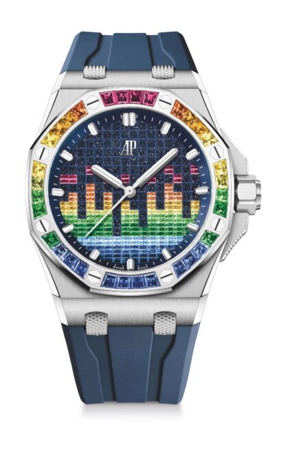 Audemars Piguet Royal Oak Offshore Selfwinding Music Edition Artistic Dial, Blue
