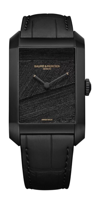 Baume & Mercier Hampton “Hommage À Pierre Soulages” Black